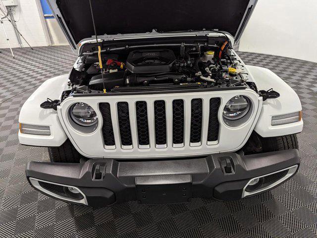 Photo of 2021 Bright White Clearcoat Jeep Wrangler Unlimited 4xe