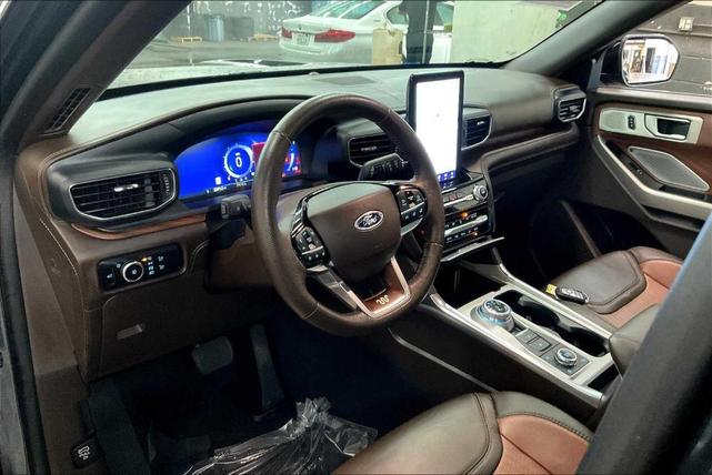 Photo of 2023 Stone Blue Metallic Ford Explorer