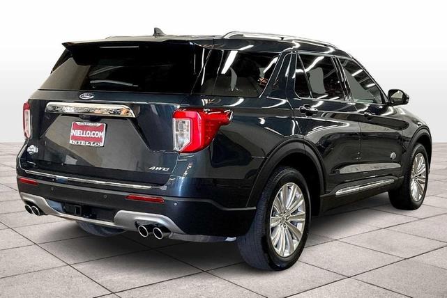 Photo of 2023 Stone Blue Metallic Ford Explorer