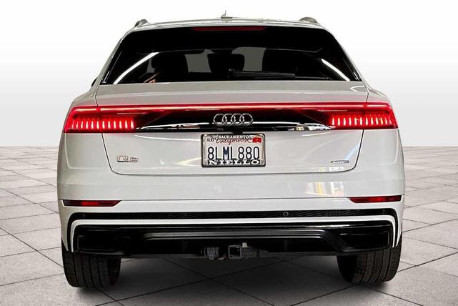 Photo of 2019 Glacier White Metallic Audi Q8