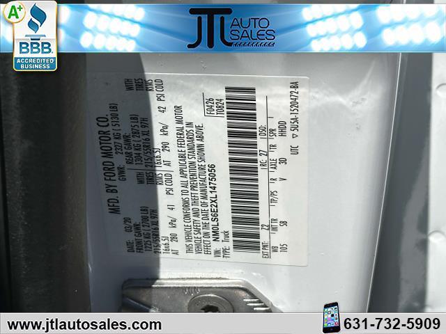 Photo of 2020 Frozen White Ford Transit Connect