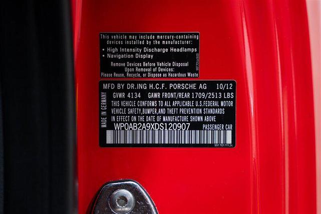 Photo of 2013 Guards Red Porsche 911