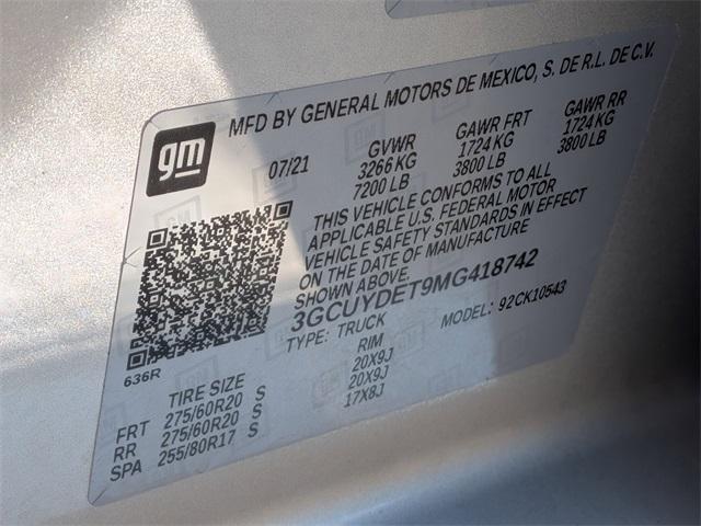 Photo of 2021 Silver Ice Metallic Chevrolet Silverado 1500