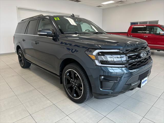 Photo of 2022 Stone Blue Ford Expedition Max