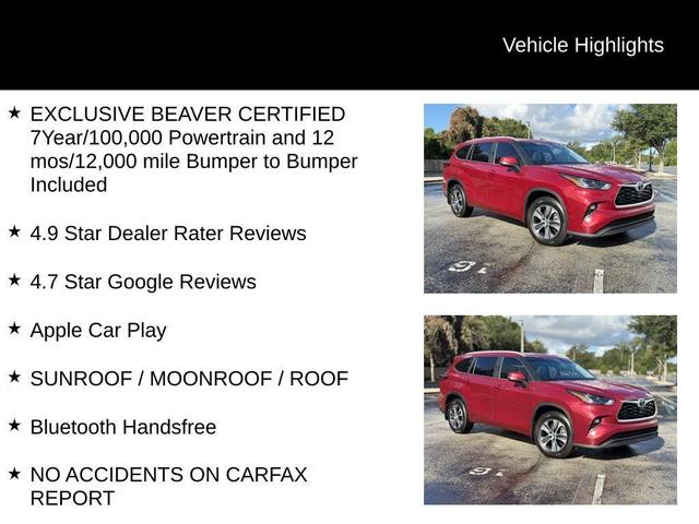 Photo of 2024 Ruby Flare Pearl Toyota Highlander