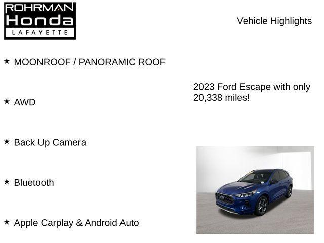 Photo of 2023 Blue Ford Escape