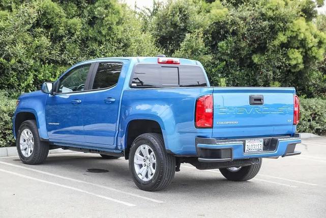 Photo of 2022 Bright Blue Metallic Chevrolet Colorado