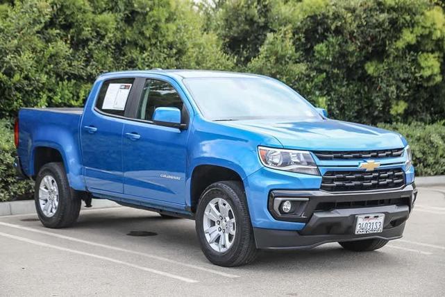 Photo of 2022 Bright Blue Metallic Chevrolet Colorado