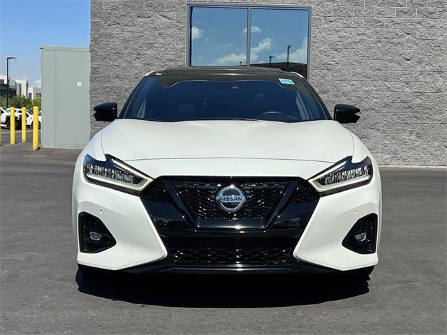 Photo of 2021 Pearl White Tricoat Nissan Maxima