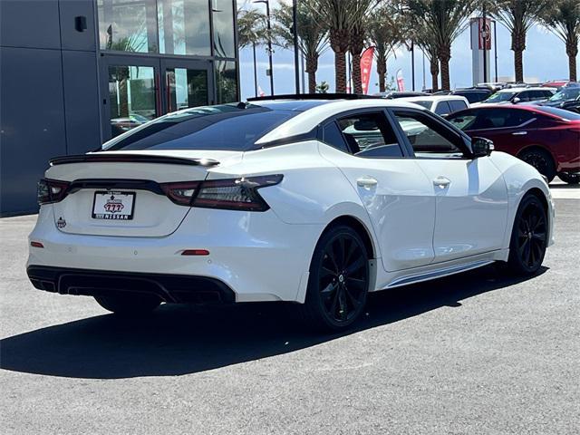 Photo of 2021 Pearl White Tricoat Nissan Maxima