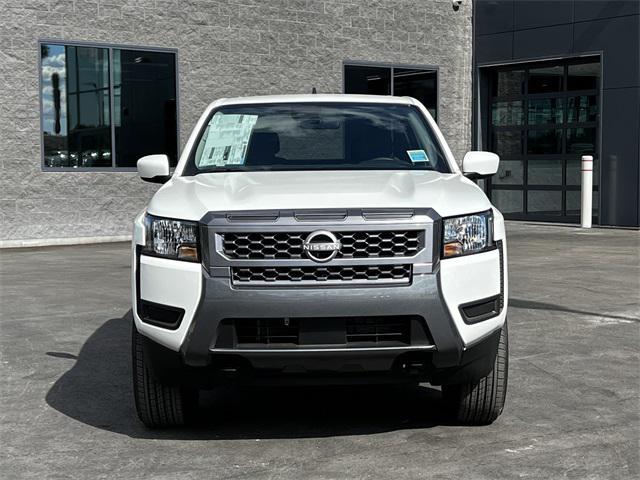 Photo of 2025 Glacier White Nissan Frontier