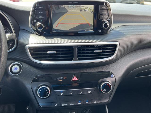 Photo of 2021 Aqua Blue Hyundai TUCSON
