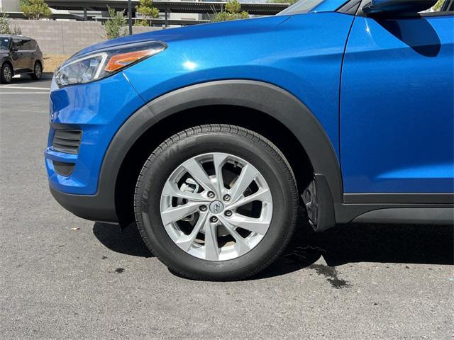 Photo of 2021 Aqua Blue Hyundai TUCSON