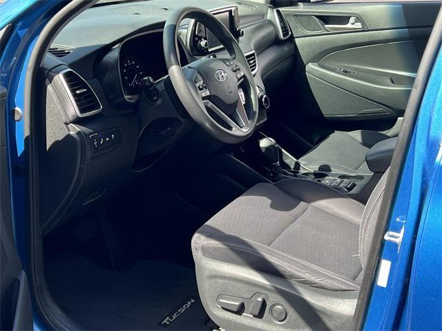 Photo of 2021 Aqua Blue Hyundai TUCSON