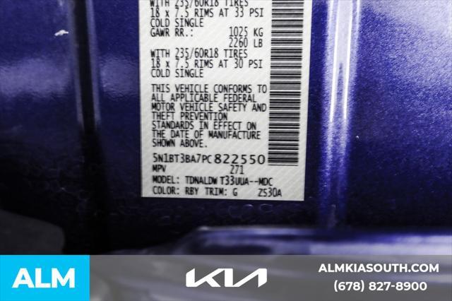Photo of 2023 Caspian Blue Metallic Nissan Rogue