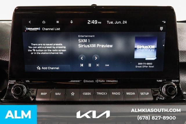 Photo of 2022 Dark Ocean Blue/Black Roof Kia Seltos