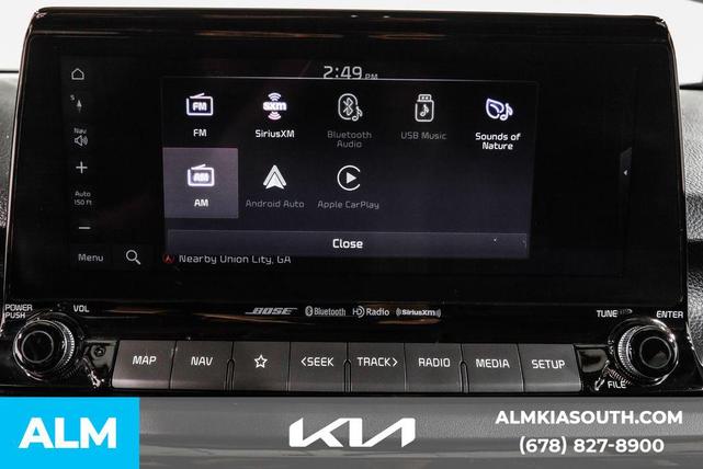 Photo of 2022 Dark Ocean Blue/Black Roof Kia Seltos