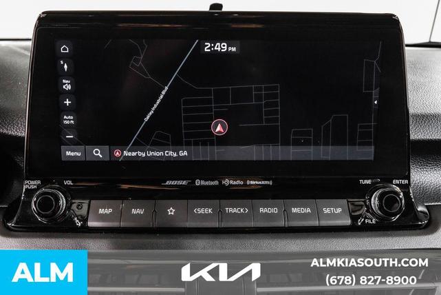 Photo of 2022 Dark Ocean Blue/Black Roof Kia Seltos