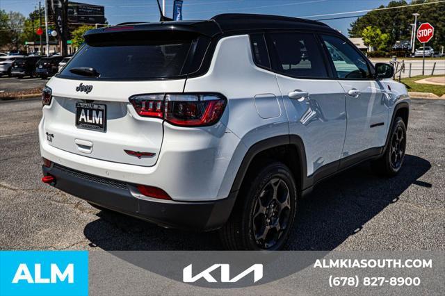 Photo of 2024 Bright White Clearcoat Jeep Compass