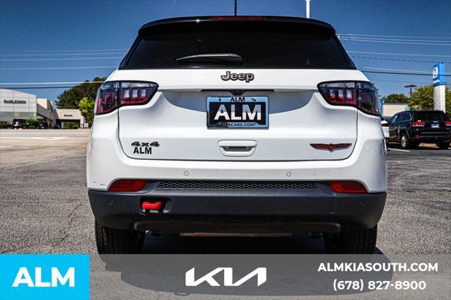 Photo of 2024 Bright White Clearcoat Jeep Compass