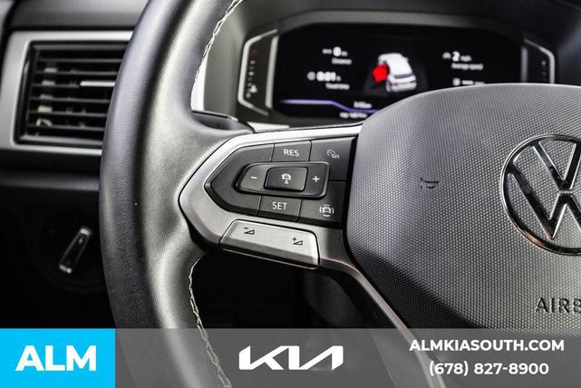 Photo of 2022 Tourmaline Blue Metallic Volkswagen Atlas Cross Sport