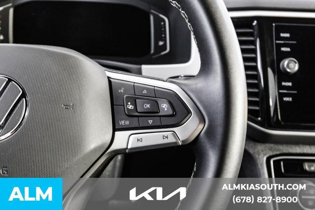Photo of 2022 Tourmaline Blue Metallic Volkswagen Atlas Cross Sport