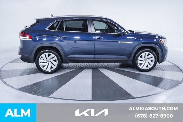 Photo of 2022 Tourmaline Blue Metallic Volkswagen Atlas Cross Sport