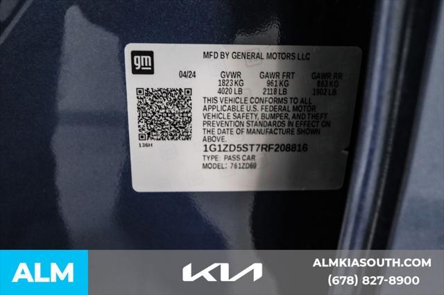Photo of 2024 Lakeshore Blue Metallic Chevrolet Malibu