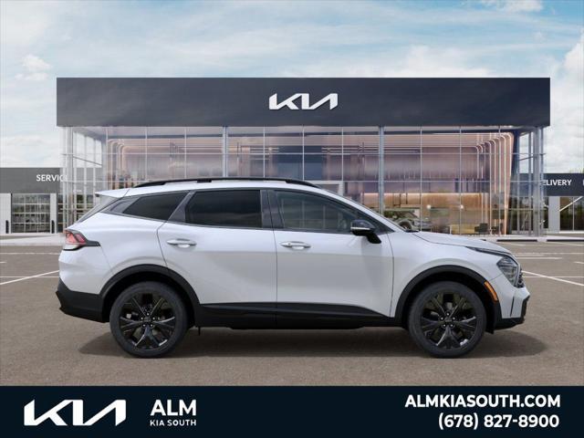 Photo of 2025 Glacial White Pearl Kia Sportage