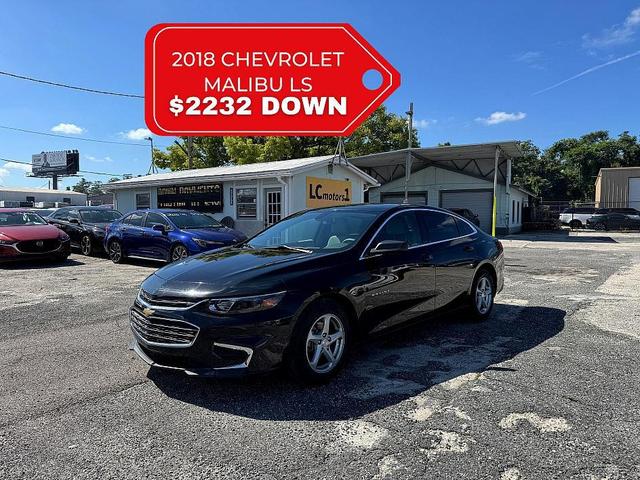 Photo of 2018 Mosaic Black Metallic Chevrolet Malibu