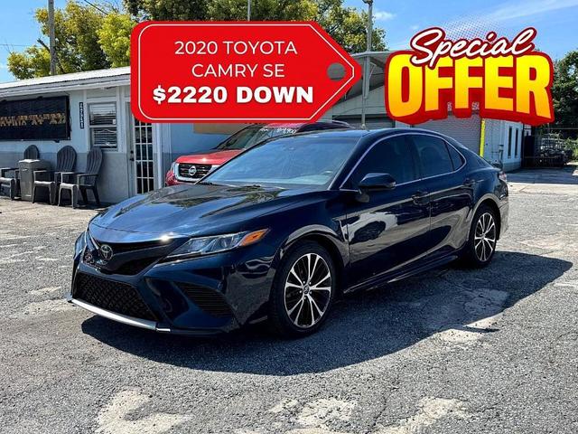 Photo of 2020 Dark Blue Toyota Camry
