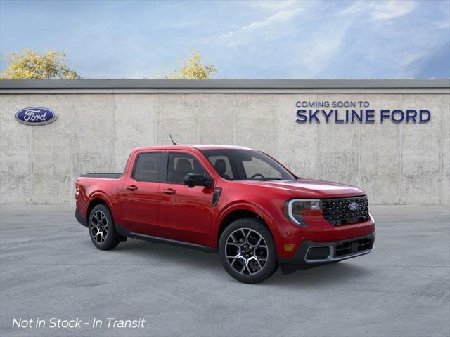 Photo of 2025 Ruby Red Metallic Tinted Clearcoat Ford Maverick
