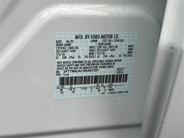 Photo of 2025 Oxford White Ford Maverick
