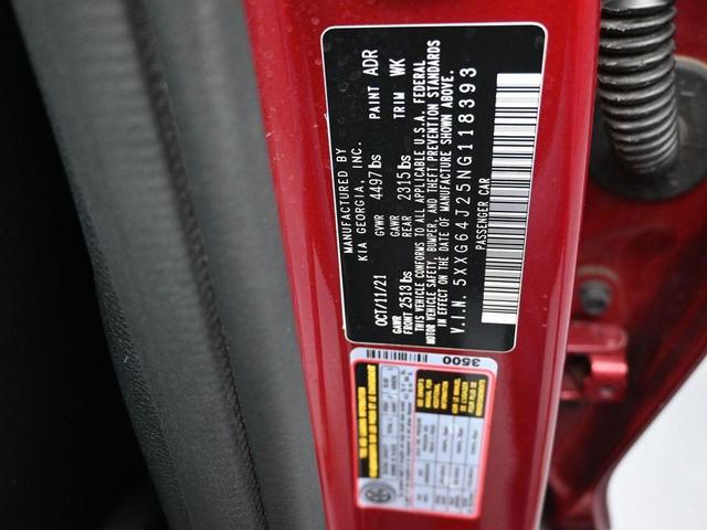Photo of 2022 Red Metallic Kia K5