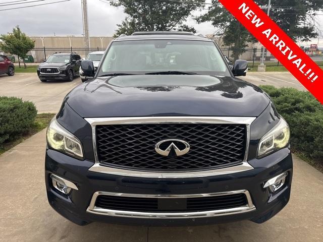 Photo of 2017 Hermosa Blue INFINITI QX80