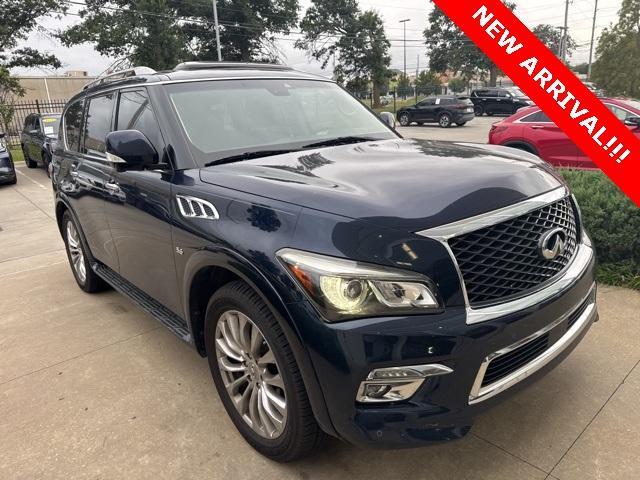Photo of 2017 Hermosa Blue INFINITI QX80