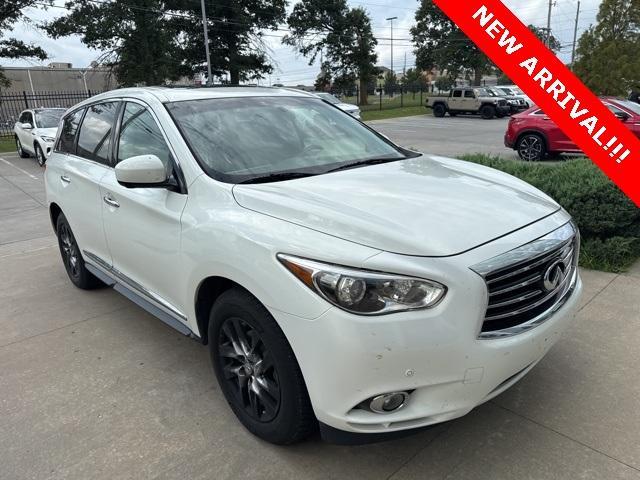 Photo of 2013 Moonlight White INFINITI JX35