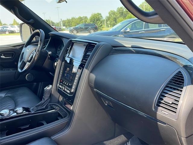 Photo of 2021 Coulis Red INFINITI QX80