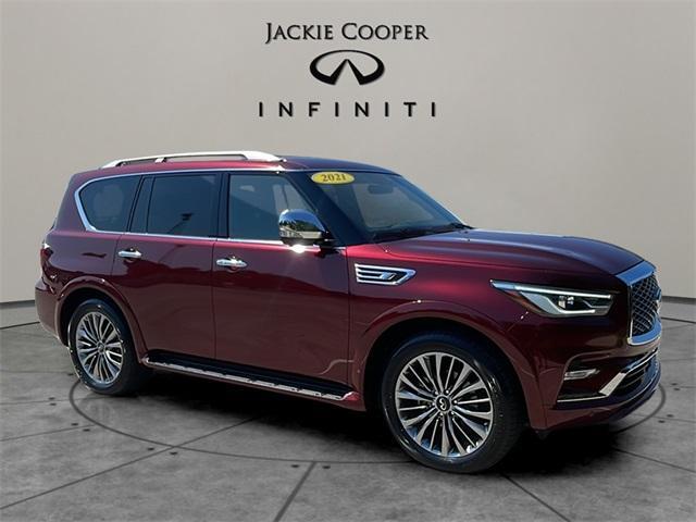 Photo of 2021 Coulis Red INFINITI QX80