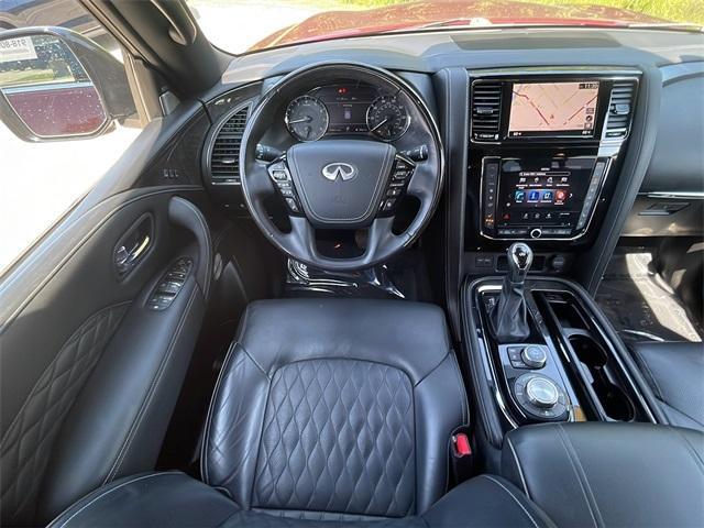 Photo of 2021 Coulis Red INFINITI QX80