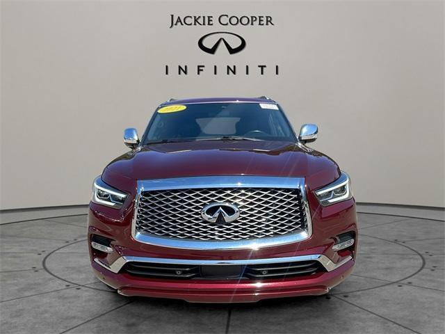 Photo of 2021 Coulis Red INFINITI QX80