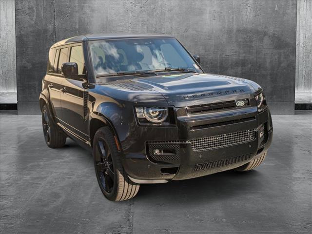 Photo of 2025 Santorini Black Metallic Land Rover Defender