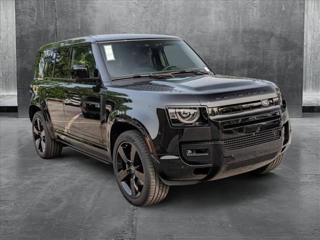Photo of 2025 Santorini Black Metallic Land Rover Defender