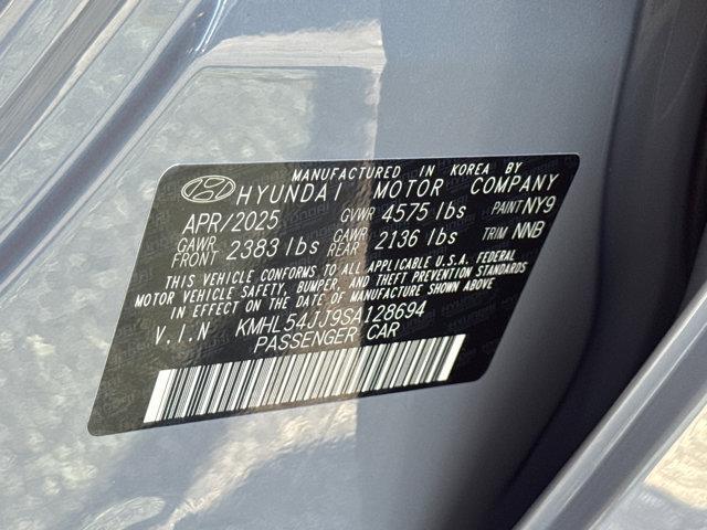 Photo of 2025 Blue Hyundai SONATA Hybrid