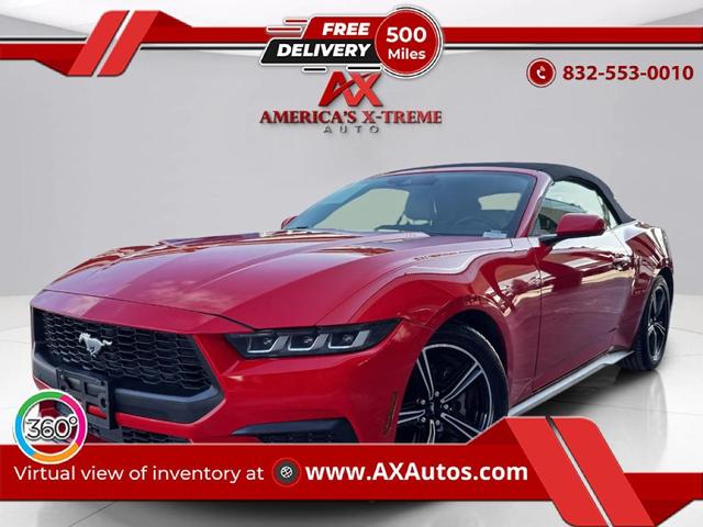 Photo of 2024 Red Metallic Ford Mustang