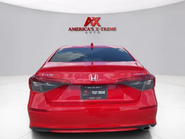 Photo of 2022 Rallye Red Honda Civic