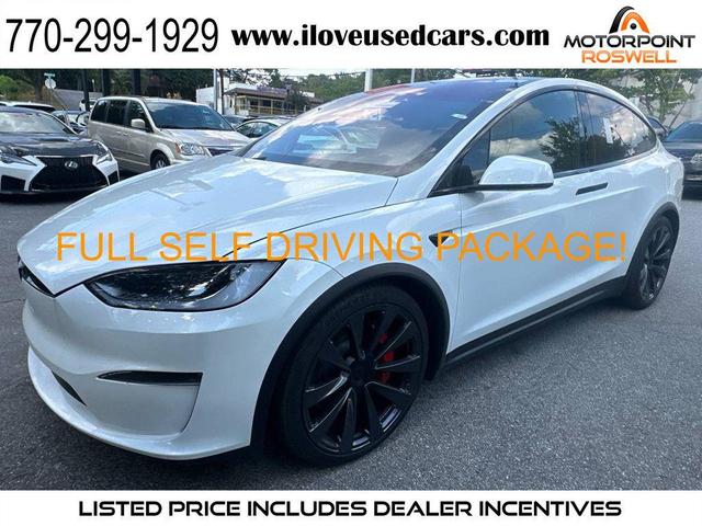 Photo of 2024 Pearl White Multi-Coat Tesla Model X