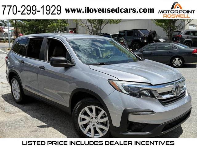 Photo of 2020 Lunar Silver Metallic Honda Pilot