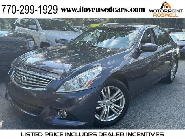 2011 Infiniti G37
