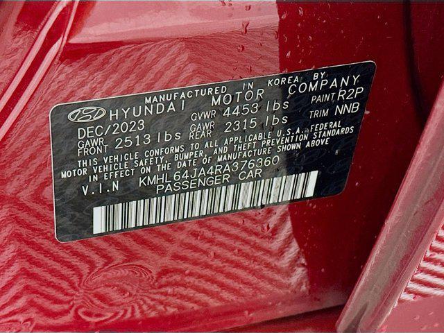 Photo of 2024 Ultimate red Hyundai SONATA